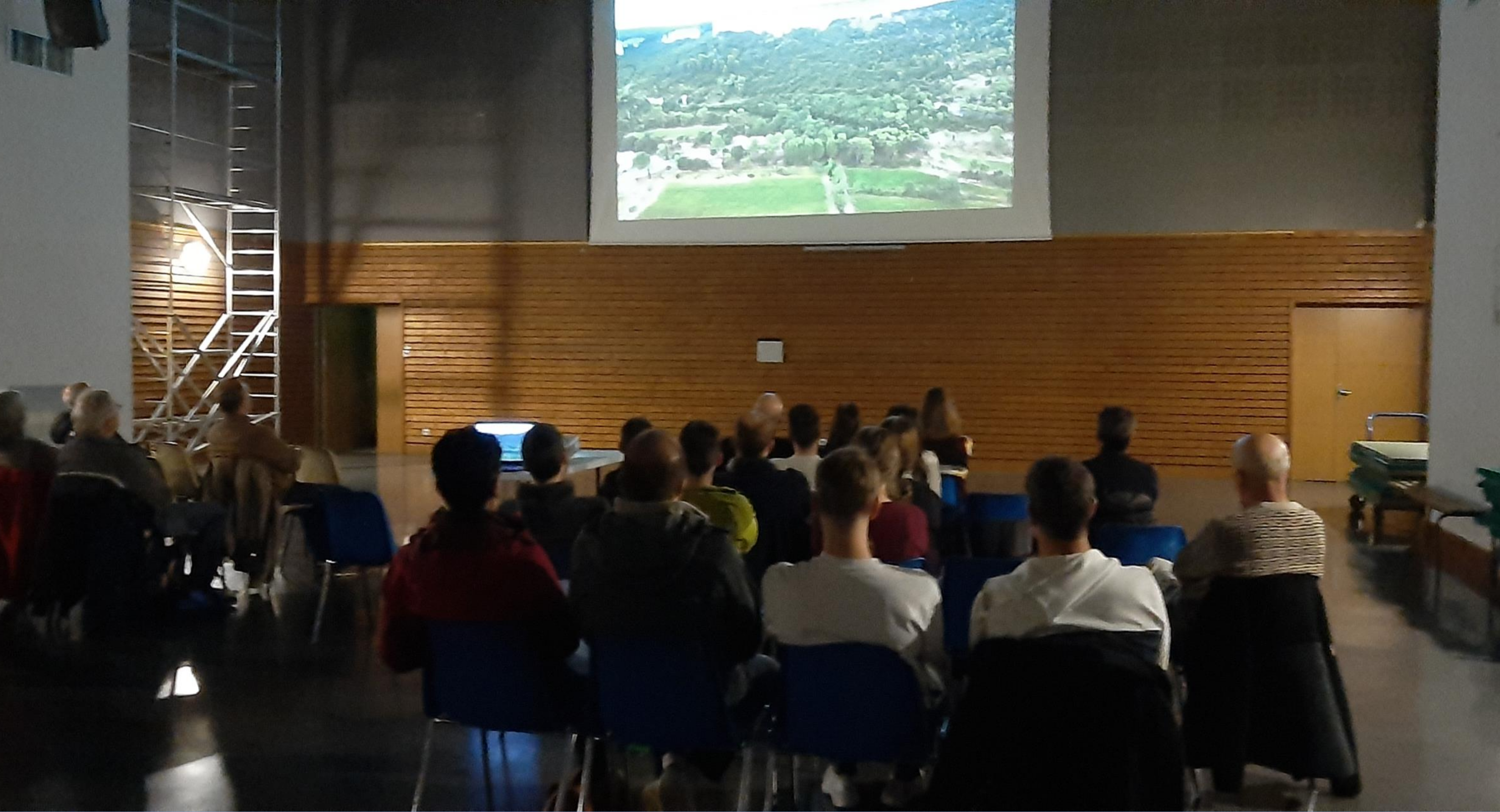Une conférence à la salle Occitanie