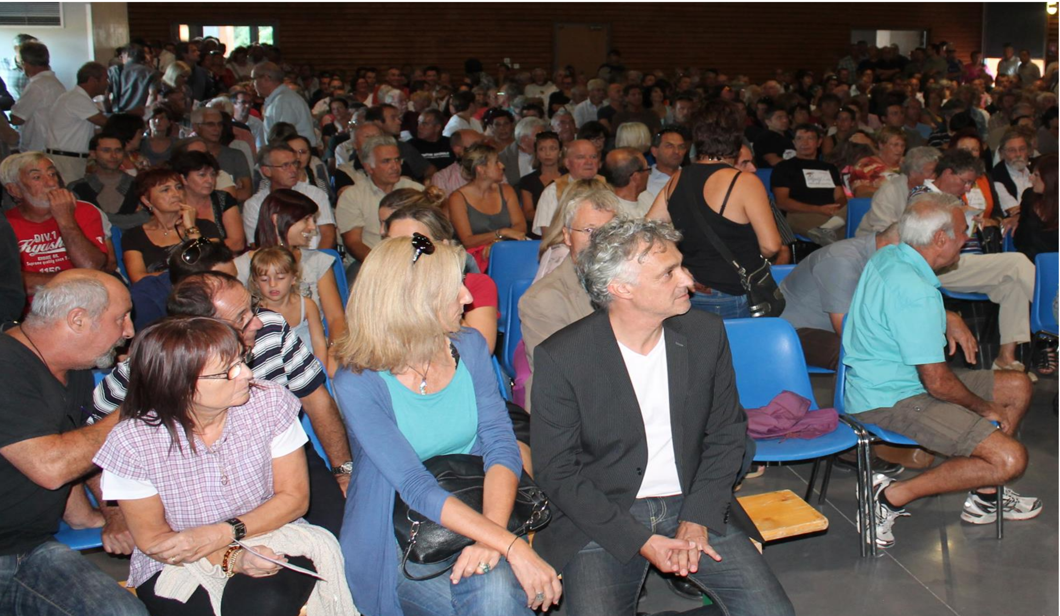 Une conférence à la salle Occitanie