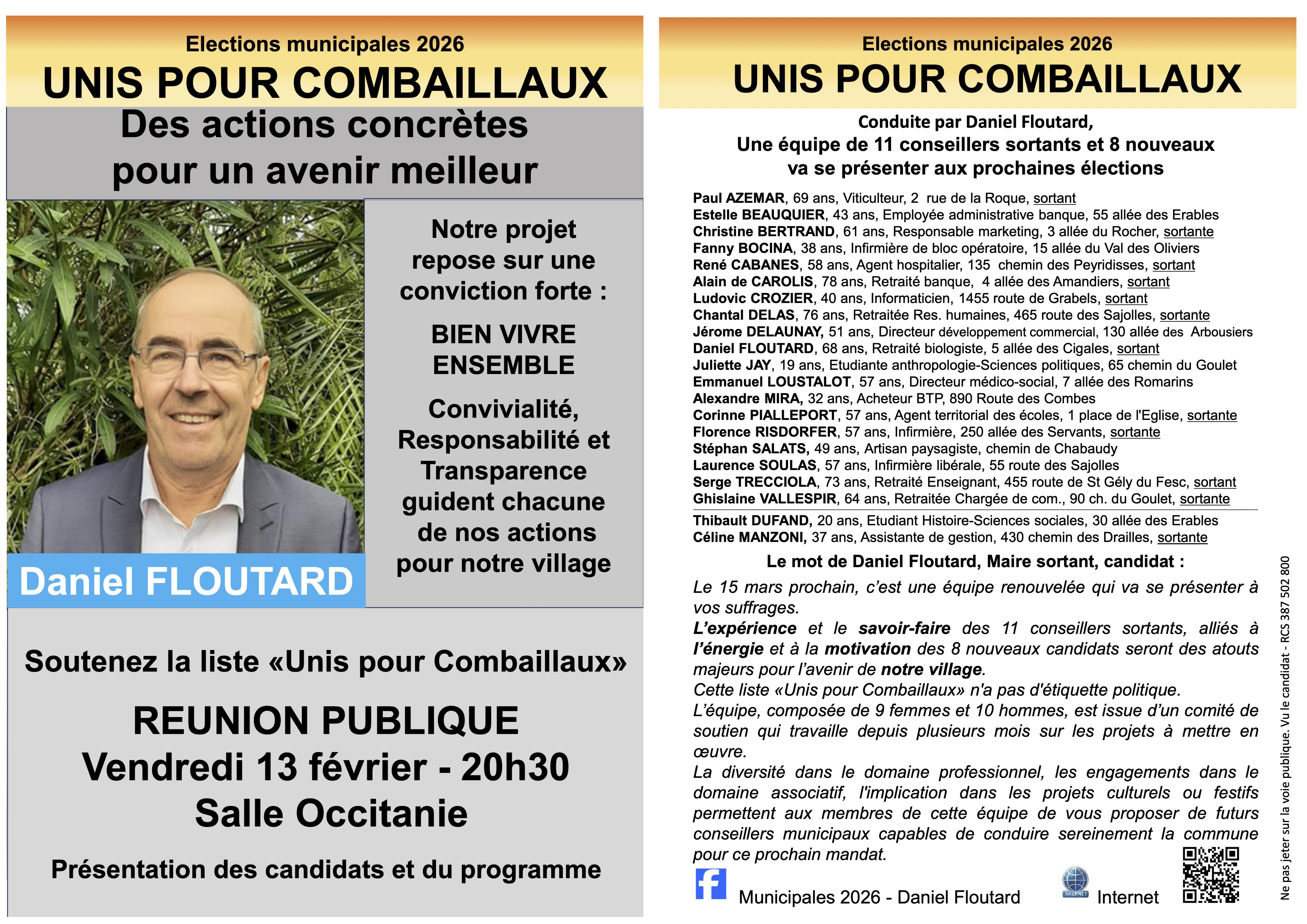 Premier tract