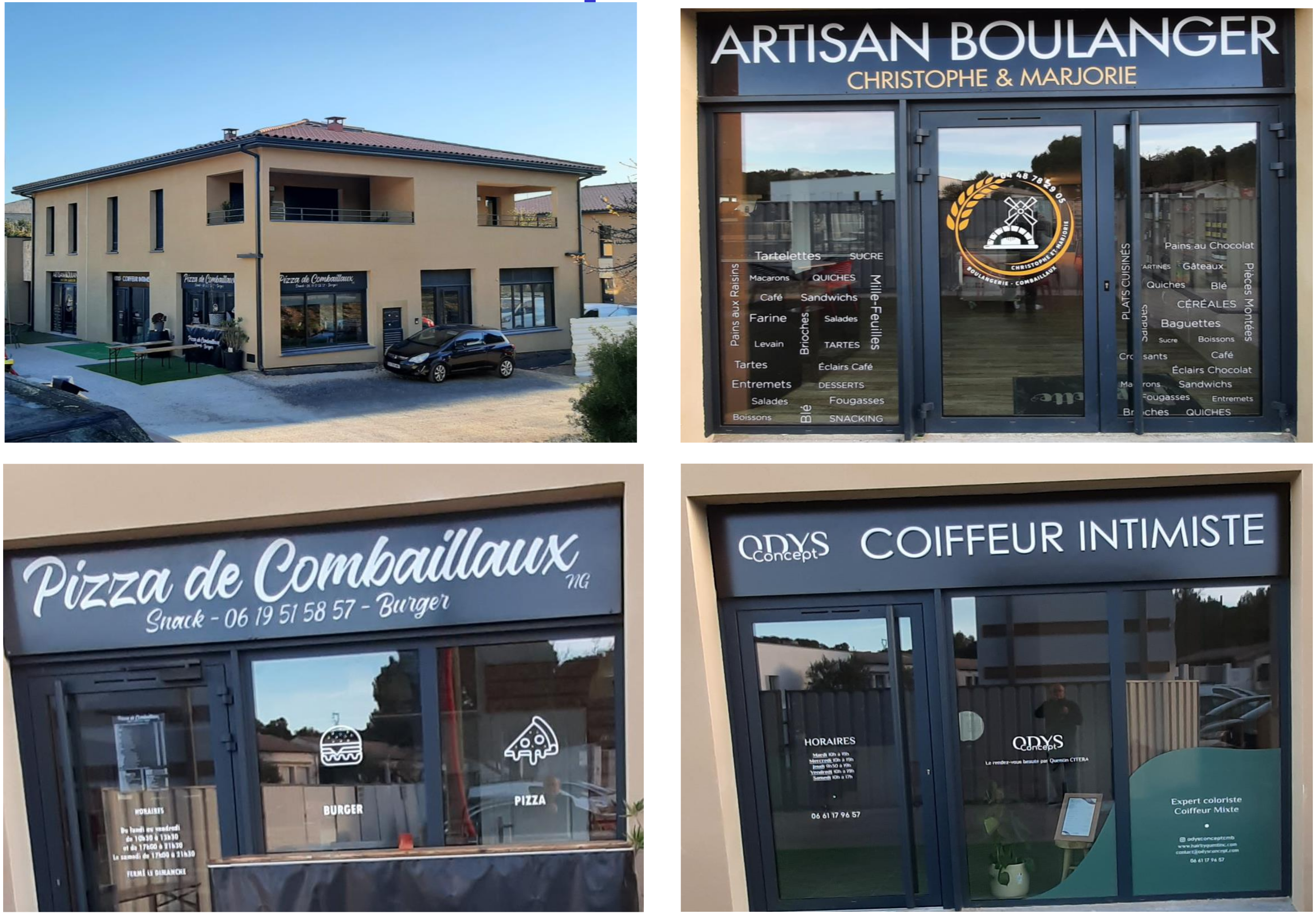 Les nouveaux commerces