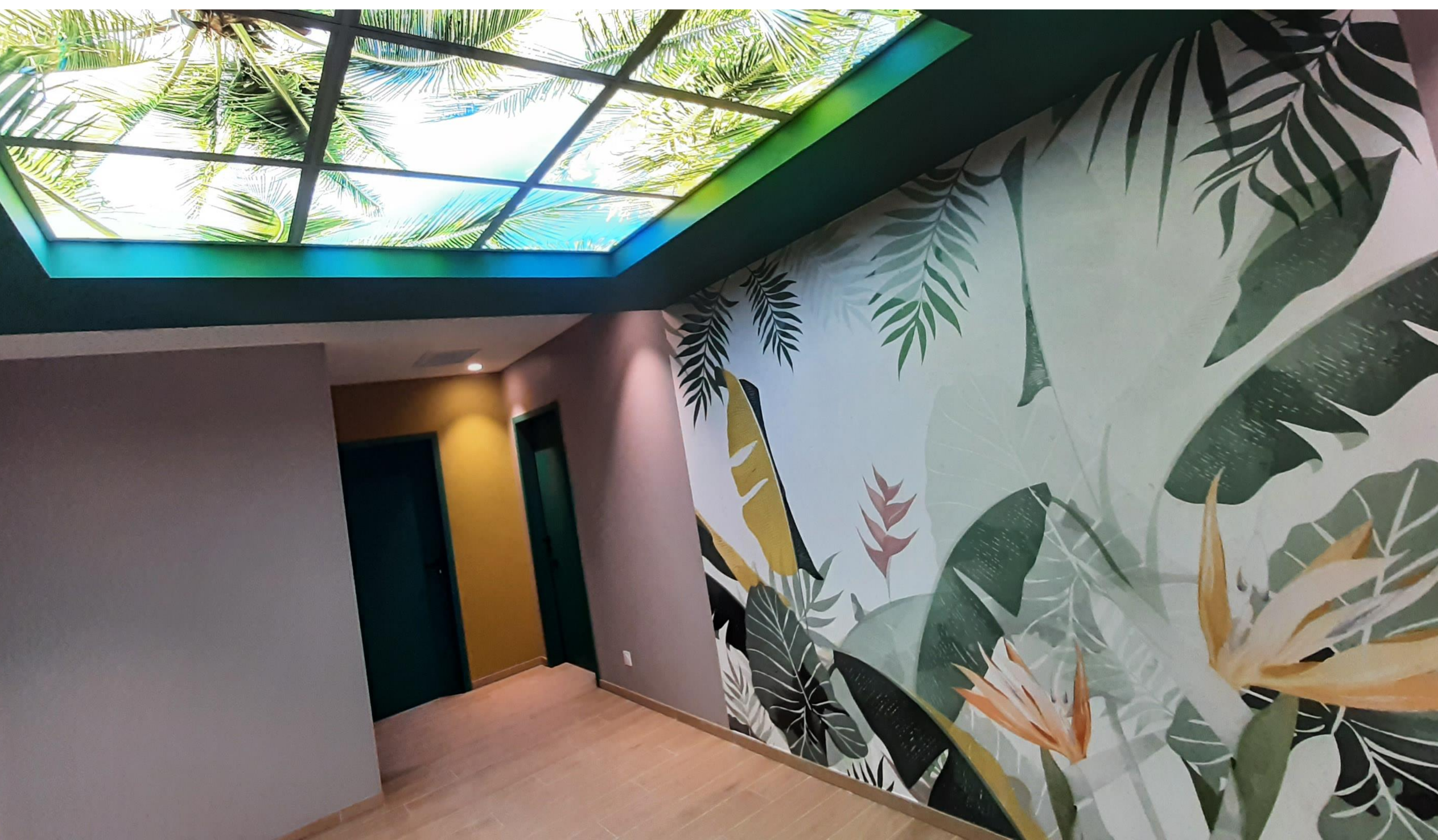 La salle d'attente du pôle médical